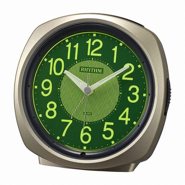取寄品 正規品 RHYTHM リズム時計 8RE673SR18 暗所自動点灯機能付き ピュアライトR...
