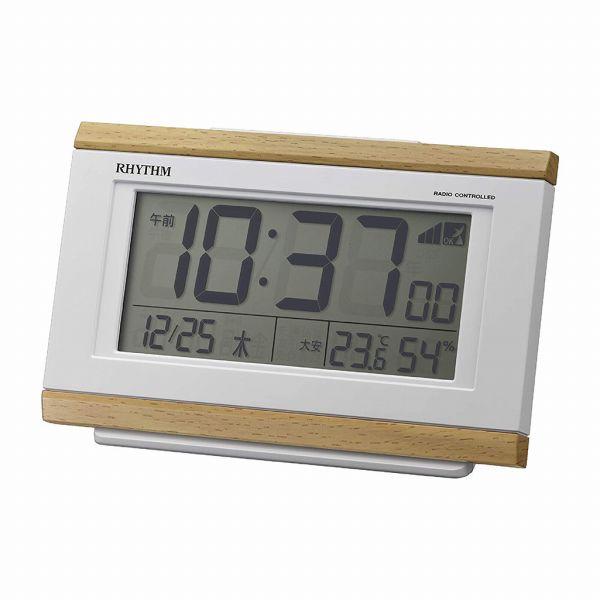 取寄品 正規品 RHYTHM リズム時計 8RZ161SR07 スタンダード フィットウェーブD16...