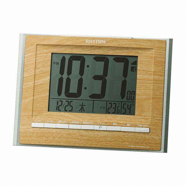 取寄品 正規品 RHYTHM リズム時計 8RZ172SR07 スタンダード フィットウェーブD17...