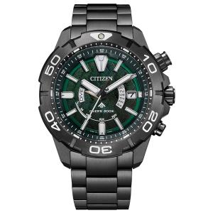 取寄品 正規品 CITIZEN シチズン プロマスター AS7146-58W PROMASTER MARINシリーズ GREEN EDITION メンズ腕時計 送料無料｜varioustyle