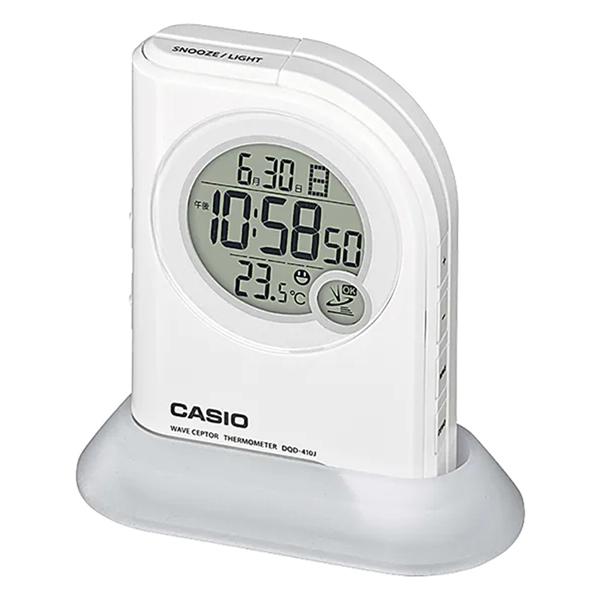 取寄品 正規品 CASIO時計 カシオ 置き時計 置時計 DQD-410J-7JF デジタル表示 電...