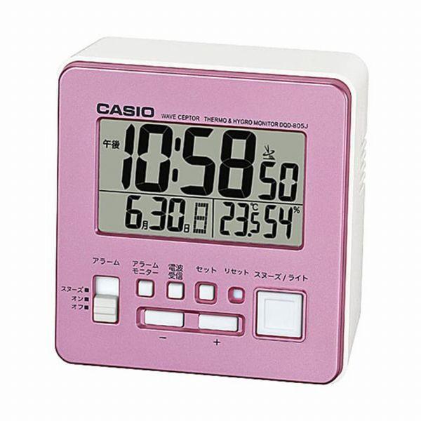 取寄品 正規品 CASIO時計 カシオ 置き時計 置時計 DQD-805J-4JF デジタル表示 目...