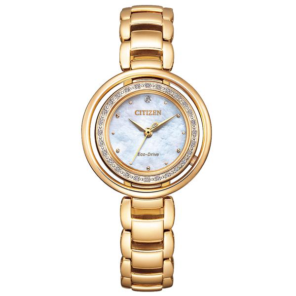 取寄品 正規品 CITIZEN シチズン シチズンエル EM0902-53D ROUND Colle...