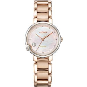 取寄品 正規品 CITIZEN シチズン シチズンエル EW5588-81Y ROUND Collection レディース腕時計 送料無料｜varioustyle