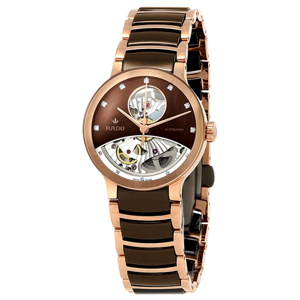 取寄品 RADO ラドー 自動巻き腕時計 R30248712 セントリックス オープンハート Rad...