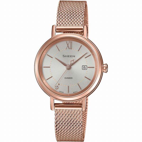 取寄品 正規品 CASIO腕時計 カシオ SHEEN シーン アナログ表示 ソーラー 日付カレンダー...