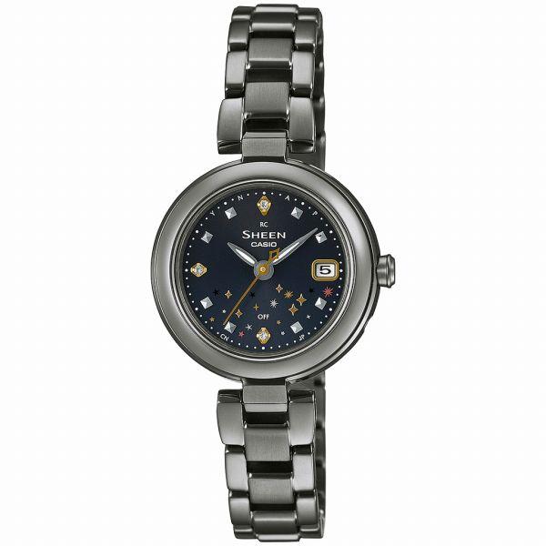 取寄品 正規品 CASIO腕時計 カシオ SHEEN シーン アナログ表示 ソーラー 日付カレンダー...