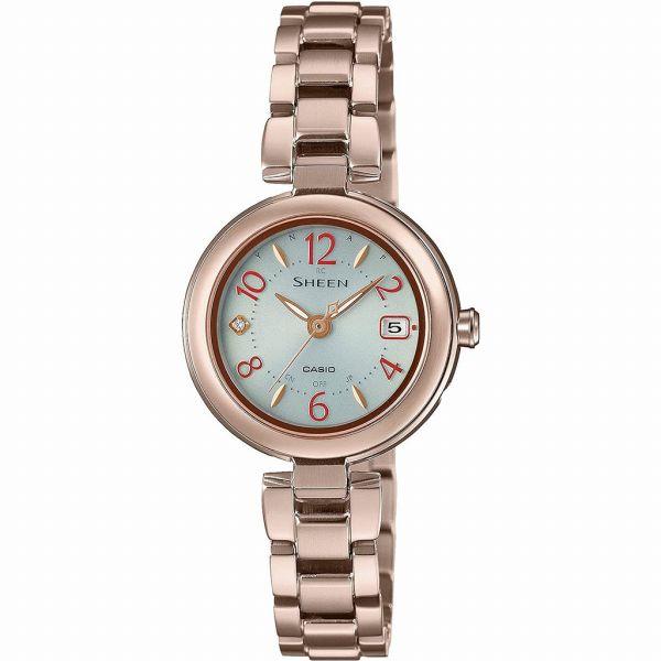 取寄品 正規品 CASIO腕時計 カシオ SHEEN シーン アナログ表示 ソーラー 日付カレンダー...