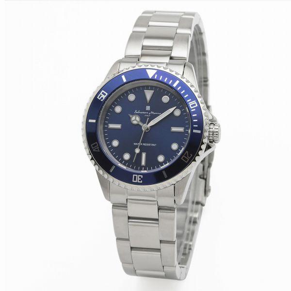 取寄品 正規品 Salvatore Marra 腕時計 サルバトーレマーラ SM19154-SSBL...