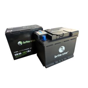 VW ゴルフIV ゴルフV ビートル ポロ(9N) Brite Star バッテリー EFB60-L...