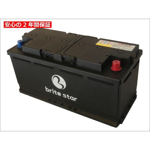 ポルシェ カイエン ターボ(957) Brite Star バッテリー 輸入車用 AGM 105-L...