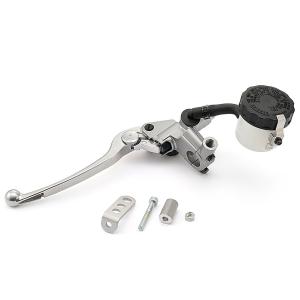 デイトナ(Daytona) NISSIN(ニッシン) バイク用 ブレーキマスターシリンダー 左側専用 横型 11mm シルバーボディ/バフクリアーレバ｜vastforest