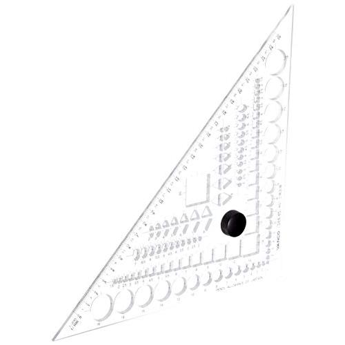 バンコ 三角定規45°テンプレートプラス
