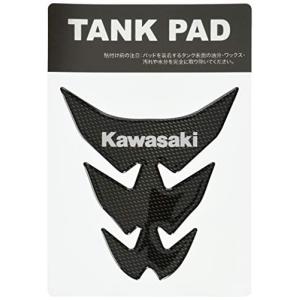 カワサキ(Kawasaki) カワサキタンクパッド Kawasaki カーボン調 J2007-0037｜vastforest