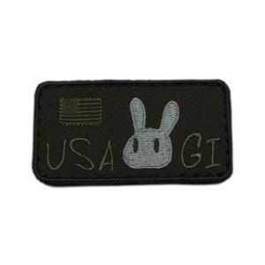 明日香縫製 USA GI パッチ グレー