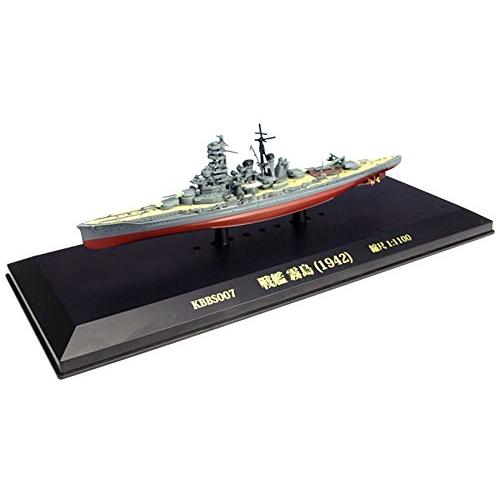 KB SHIPS 日本海軍 艦船シリーズ 1/1100 戦艦 霧島 (1942) 完成品