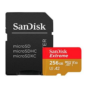 SanDisk ( サンディスク ) 256GB Extreme microSDXC A2 SDSQXA1-256G ［ 海外パッケージ ］｜vastforest