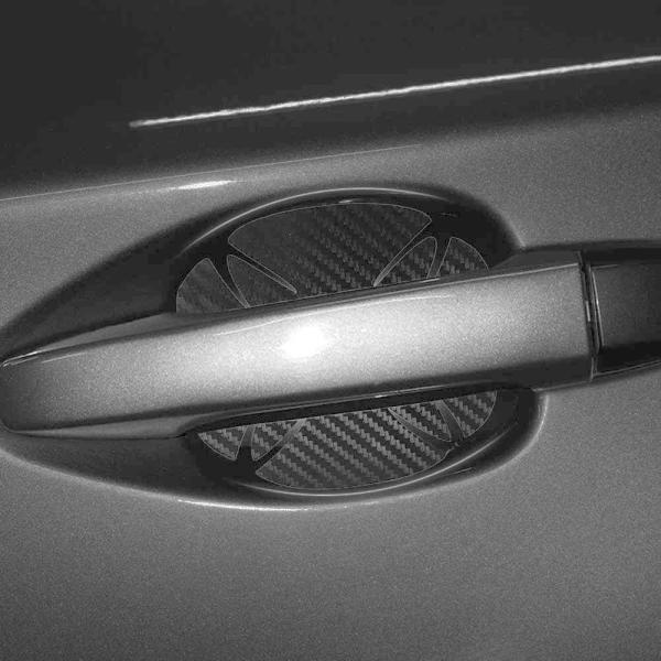 ドアハンドルプロテクター ドアノブ傷防止フィルム ドアノブ引っかき傷保護フィルム Peugeotプジ...