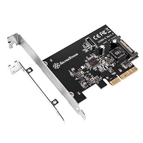 Silver Stone USB 3.2 Gen 2内側20ピンKey-Aコネクタ付きPCI Exp...
