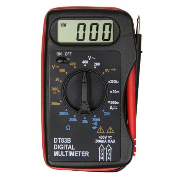 QinKingstore DT83Bポケット統合デジタルマルチメータAC / DC電圧電流計最新の電...