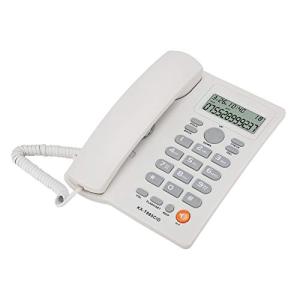 電話機 固定電話 ハンズフリー通話 ホーム電話 発信番号表示 電話機 自宅・事務所用(白い) アナログ電話｜vastforest