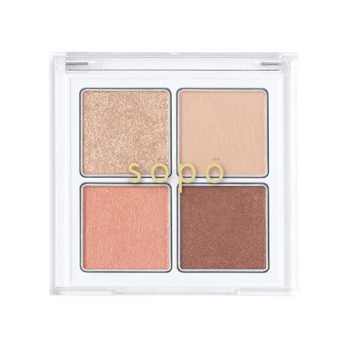 sopo 23AW アイパレット 05 Nudie peach アイシャドウ ソポ