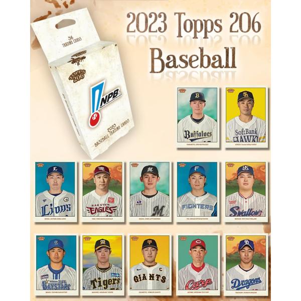 2023年12月2日発売 Topps 2023 206 NPB Baseball Card ベースボ...