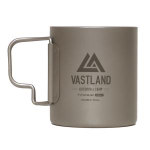 VASTLAND チタンマグカップ ダブル 300ml｜vastland