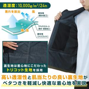 VASTLAND 3レイヤーストレッチレインウ...の詳細画像2