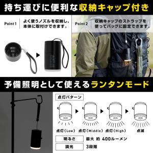 VASTLAND 充電式 エアーポンプ 空気入...の詳細画像5