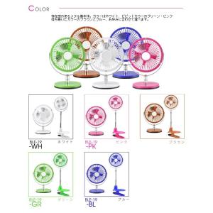 卓上扇風機 USB AC 2WAY電源 アロマ対応 おしゃれ  クリップ＆デスクファン  ミニ 扇風機 クリップ＆デスクアロマファンゆるり 全4色　夏の涼・特集