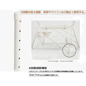 サイドテーブル スリム 折りたたみ テーブル ...の詳細画像3