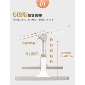テーブル 折りたたみテーブル 幅60cm 昇降...の詳細画像3