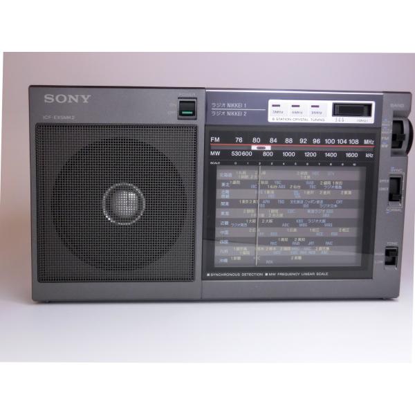 SONY FM/AM/ラジオNIKKEIポータブルラジオ ICF-EX5MK2