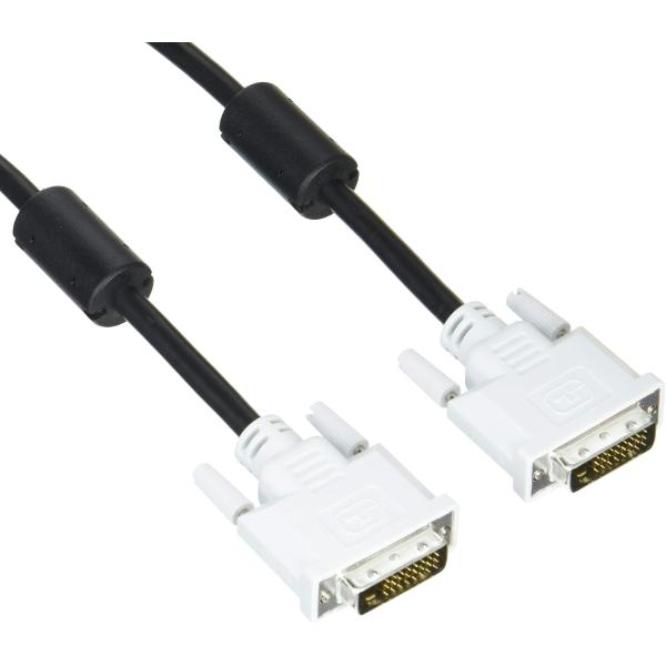 エレコム ディスプレイケーブル DVI-D24pin デュアルリンク デジタル 1m ブラック CA...