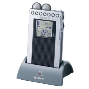 SONY FMステレオ/AMポケッタブルラジオ R433 シルバー SRF-R433/S