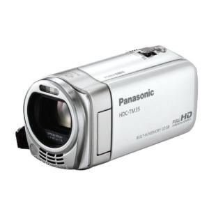 パナソニック デジタルハイビジョンビデオカメラ ホワイト HDC-TM35-W ビデオカメラ本体の商品画像
