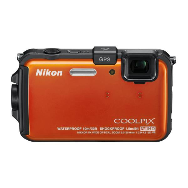 Nikon デジタルカメラ COOLPIX AW100 サンシャインオレンジ AW100OR (クー...