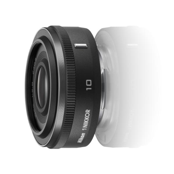 Nikon 単焦点レンズ 1 NIKKOR 10mm f/2.8 ブラック ニコンCXフォーマット専...