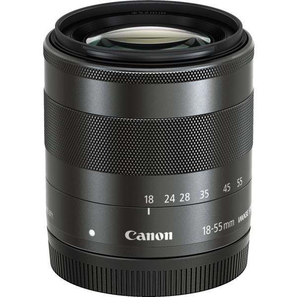 Canon 標準ズームレンズ EF-M18-55mm F3.5-5.6IS STM ミラーレス一眼対...