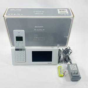 シャープ デジタルコードレス電話機 親機のみ 1.9GHz DECT準拠方式 ホワイト系 JD-4C2CL-W 固定電話機の商品画像