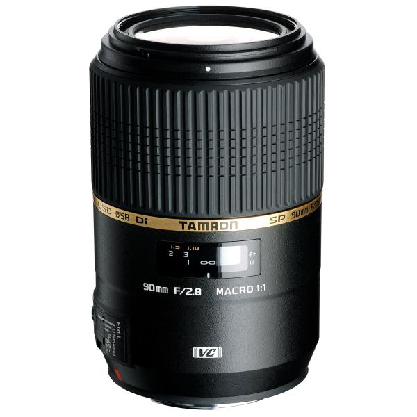 TAMRON 単焦点マクロレンズ SP 90mm F2.8 Di MACRO 1:1 VC USD ...