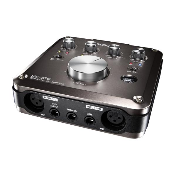 TASCAM オーディオインターフェイス DSPミキサー搭載 96/192kHz対応 USB2.0 ...