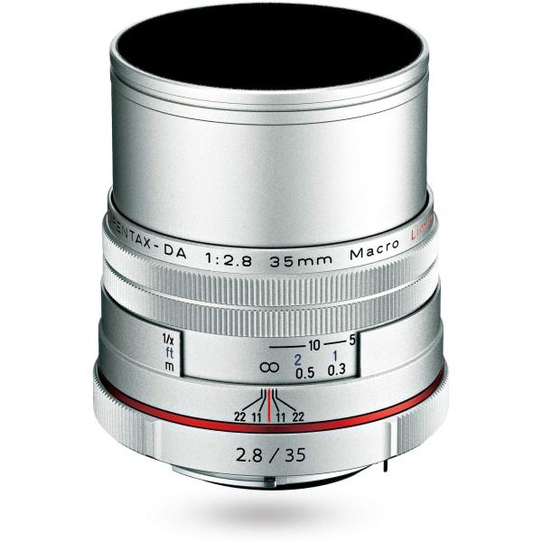 HD PENTAX-DA 35mmF2.8 Macro Limited シルバー 等倍マクロ 標準レ...