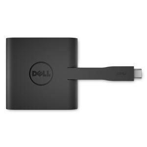 Dell ノートPC用端子拡張アダプタ USB3.0 (TypeC)接続 (HDMI/VGA/LAN/USB3.0) DA200の商品画像