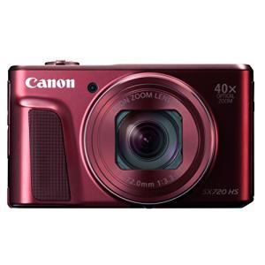 Canon デジタルカメラ PowerShot SX720 HS レッド 光学40倍ズーム PSSX720HSRE コンパクトデジタルカメラ本体の商品画像