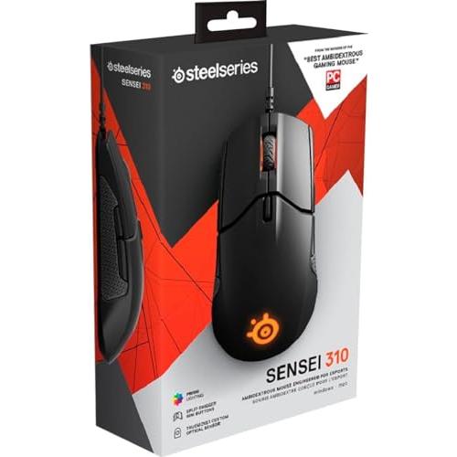 【国内正規品】ゲーミングマウス SteelSeries Sensei 310 Black 62432