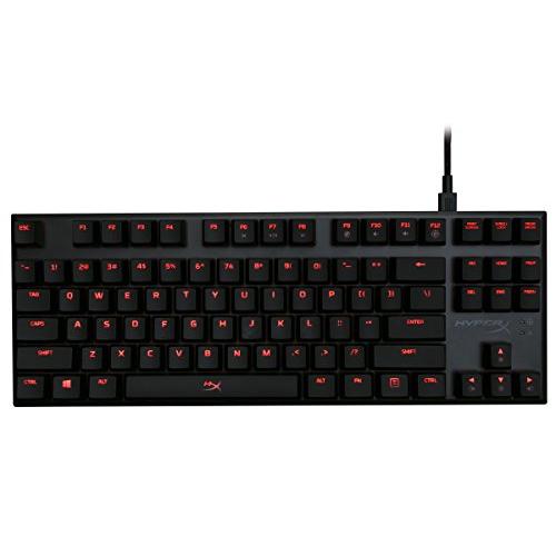 HyperX Alloy FPS Pro ゲーミングキーボード 青軸 FPSゲーム向け LEDバック...