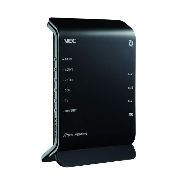 NEC 無線LAN WiFi ルーター dual band Wi-Fi5 (11ac) / WG12...