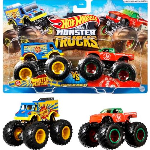 MATTEL HOT WHEELS マテル ホットホイール モンスタートラック 2パック [並行輸入...